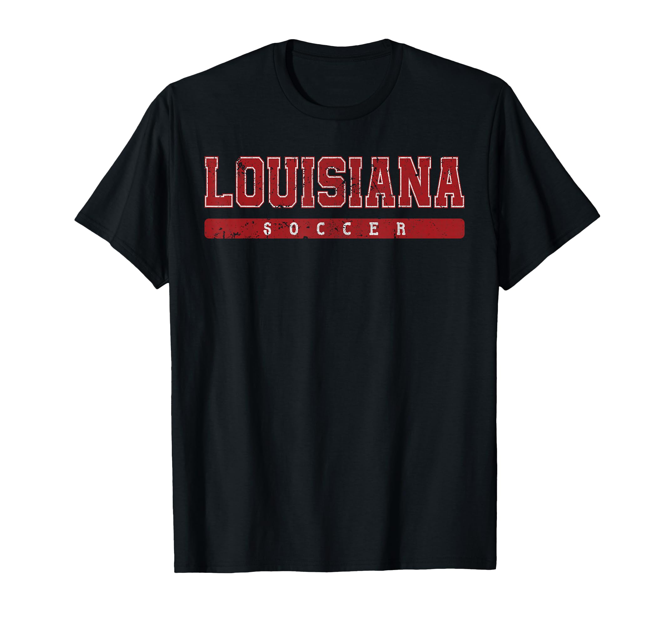 Louisiana Soccer Tees Tanks Tops Hoodie - Fun Novelty Design Men Women - T-Shirt, Sweatshirt, Hoodie