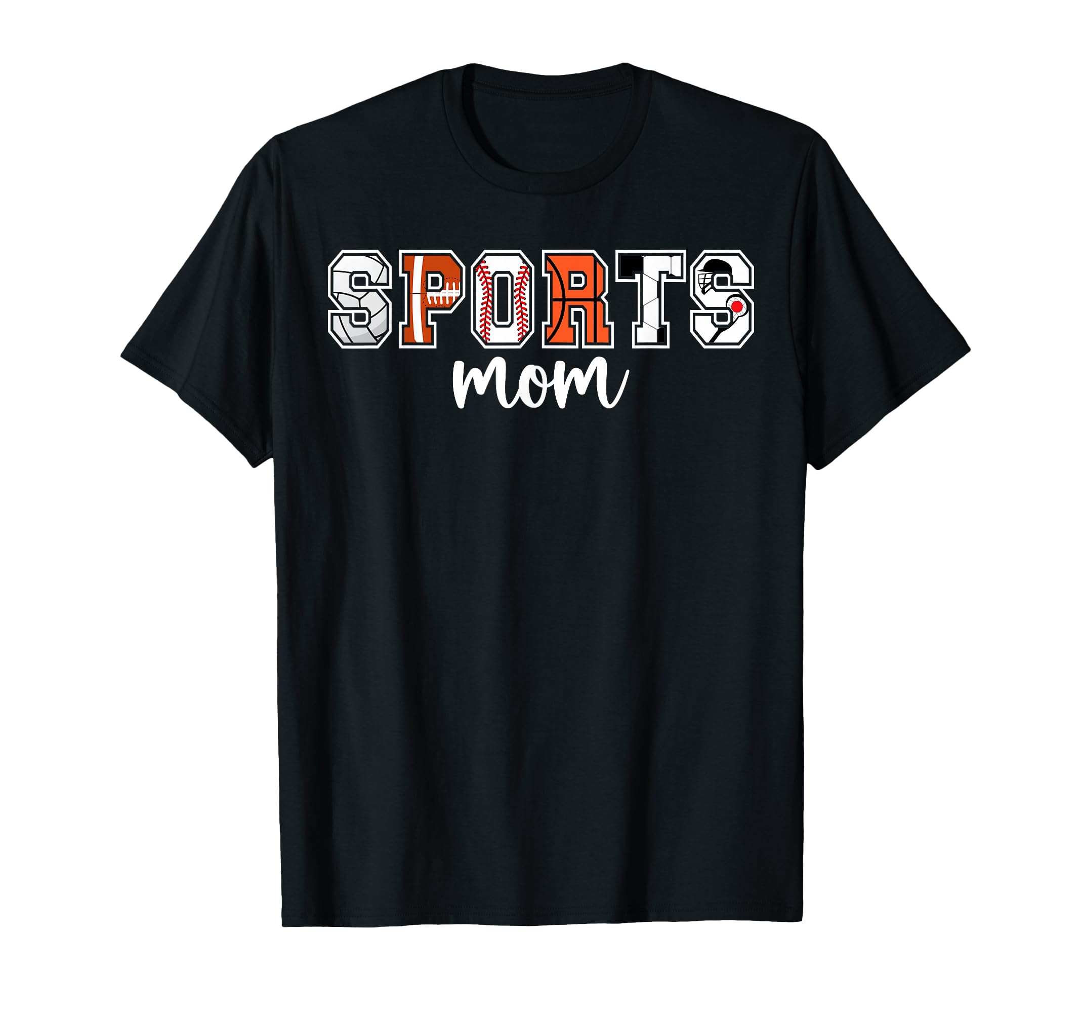 Sports Mom Sports Mama Sport Mom T-Shirt - Aesthetic Graphic Men Women - T-Shirt, Sweatshirt, Hoodie