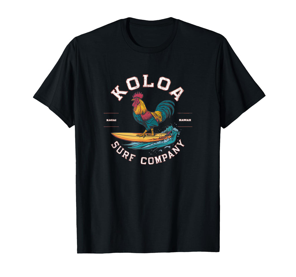 Koloa Surf Surfing Rooster Logo T-Shirt - Aesthetic Graphic Unisex - T-Shirt, Sweatshirt, Hoodie