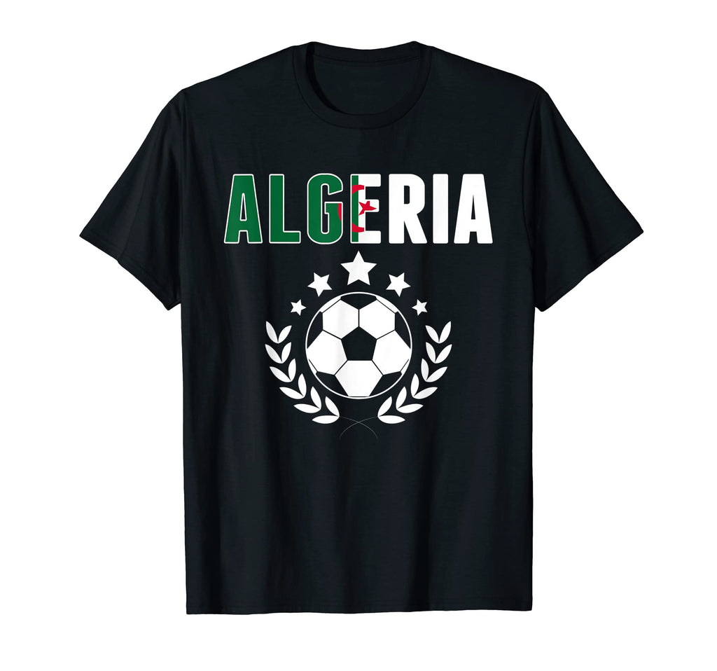 Algeria Soccer Fans Jersey Algerian T-Shirt - Aesthetic Graphic Men Women - T-Shirt, Sweatshirt, Hoodie