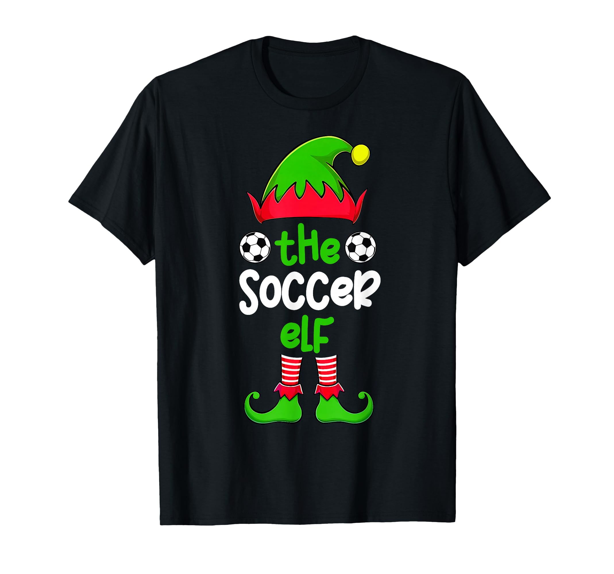 Im Soccer Elf Family Matching Pajama T-Shirt - Aesthetic Graphic Unisex - T-Shirt, Sweatshirt, Hoodie