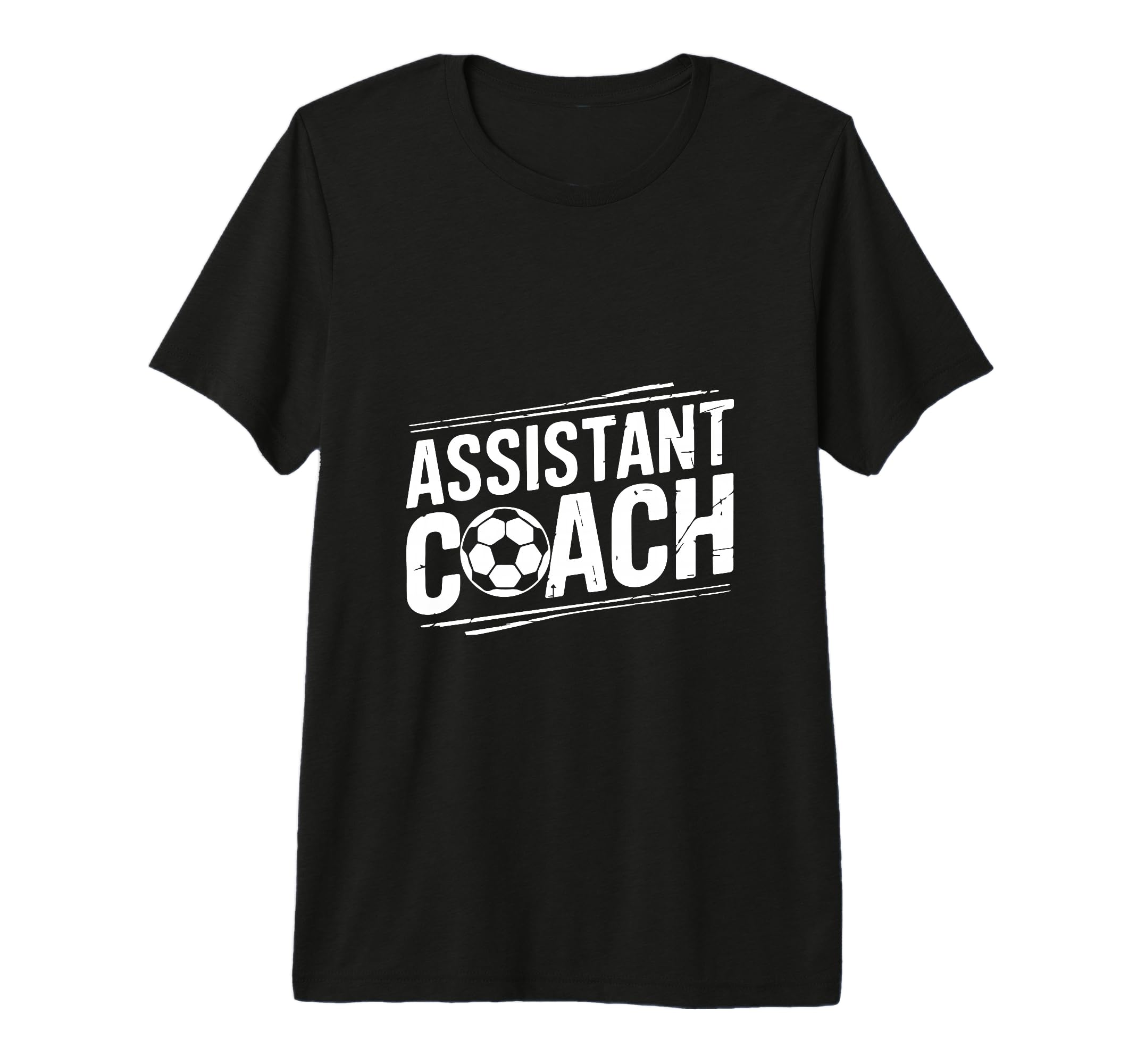 Assistant Coach Soccer Enthusiast T-Shirt - Casual Everyday Wear Men Women - T-Shirt, Sweatshirt, Hoodie