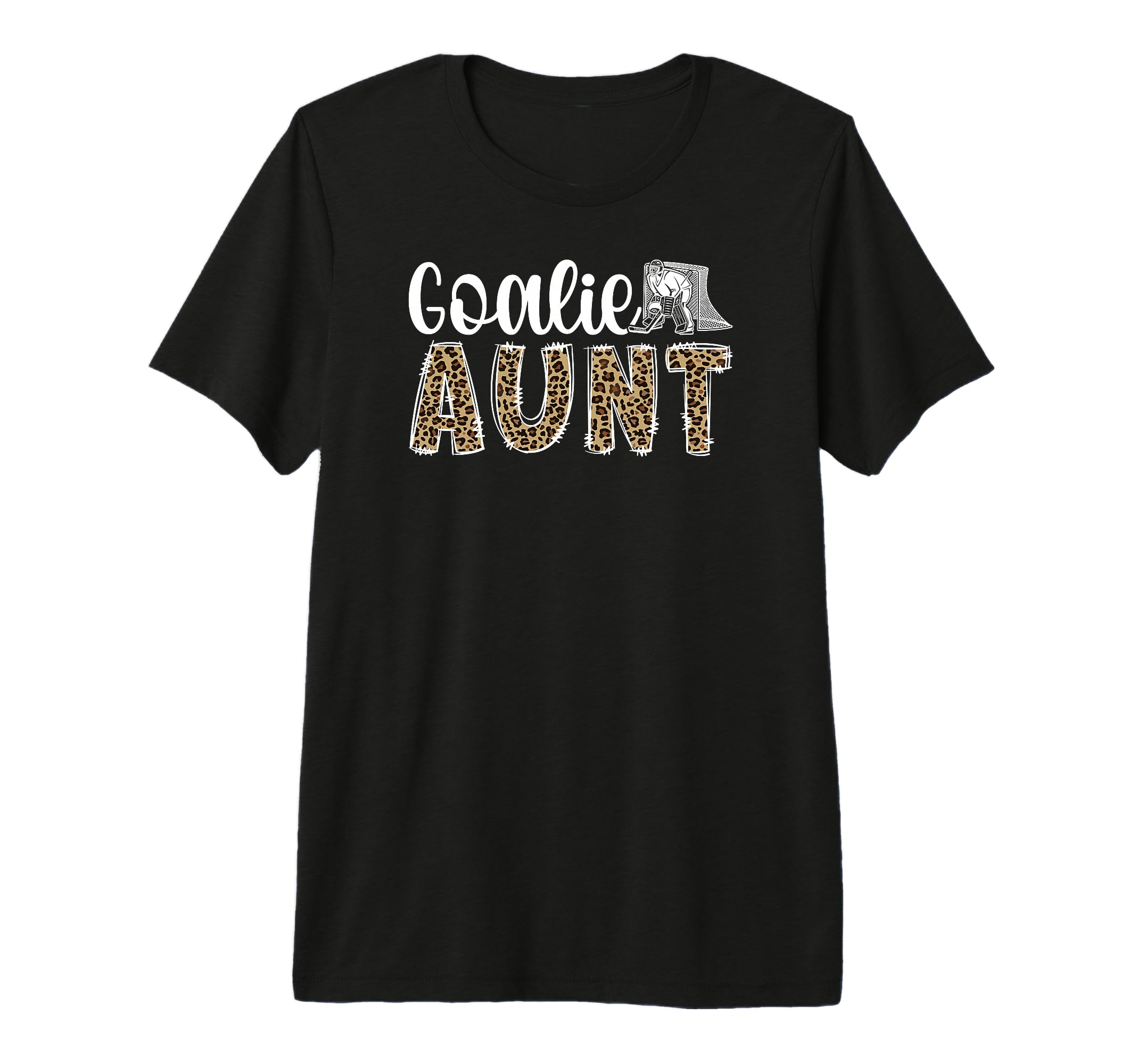 Ice Hockey Goalie Aunt Hockey Keeper Aunt T-Shirt - Novelty Apparel Unisex - T-Shirt, Sweatshirt, Hoodie