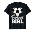 Soccer Heart Funny Heartfelt Love T-Shirt - Fun Novelty Design Men Women - T-Shirt, Sweatshirt, Hoodie