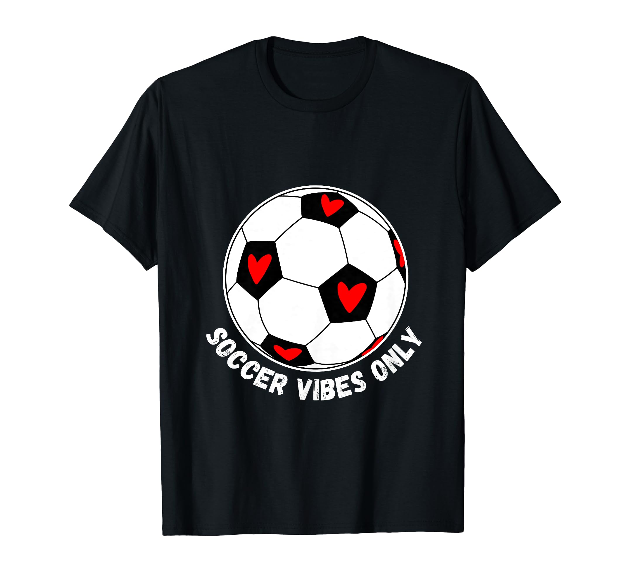 Soccer Vibes Only T-Shirt - Minimalist Print Unisex - T-Shirt, Sweatshirt, Hoodie