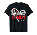 Soccer Granny Heart Grandma Granny Soccer T-Shirt - Unique Graphic Unisex - T-Shirt, Sweatshirt, Hoodie