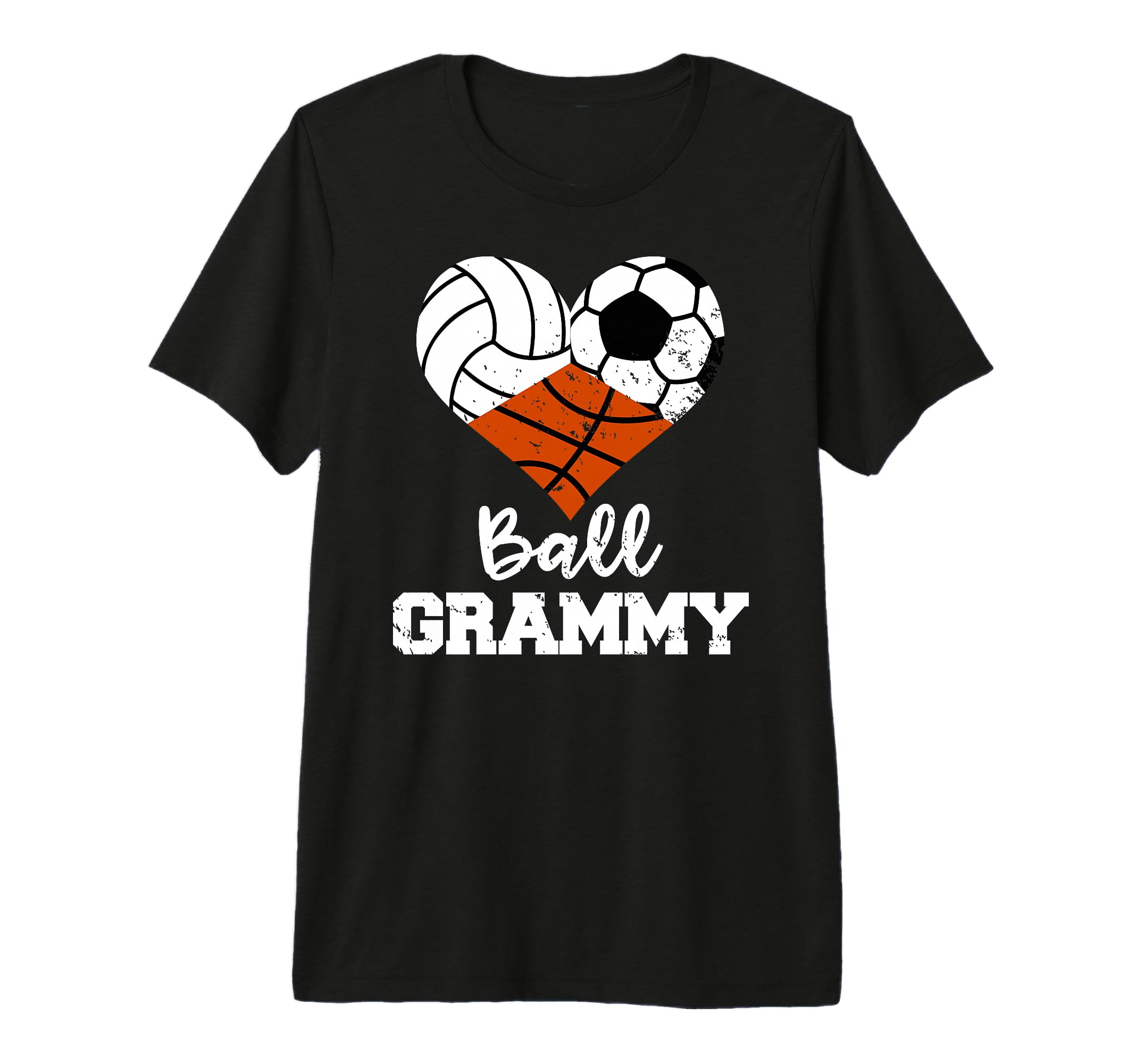 Ball Grammy Heart Funny Volleyball T-Shirt - Fun Novelty Design for Adults - T-Shirt, Sweatshirt, Hoodie
