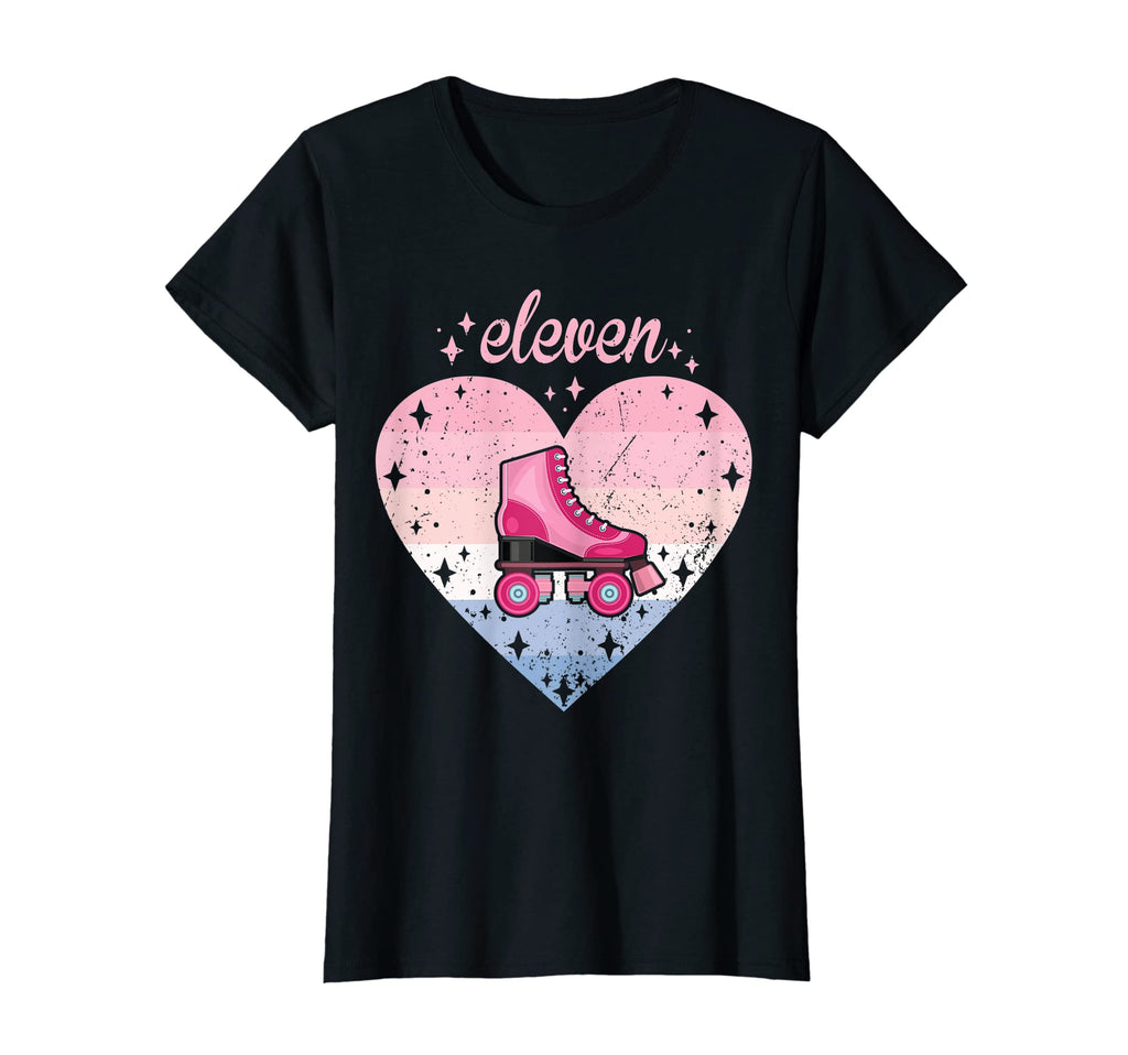 11 Year Old Roller Skating Birthday T-Shirt - Fun Novelty Design Unisex - T-Shirt, Sweatshirt, Hoodie