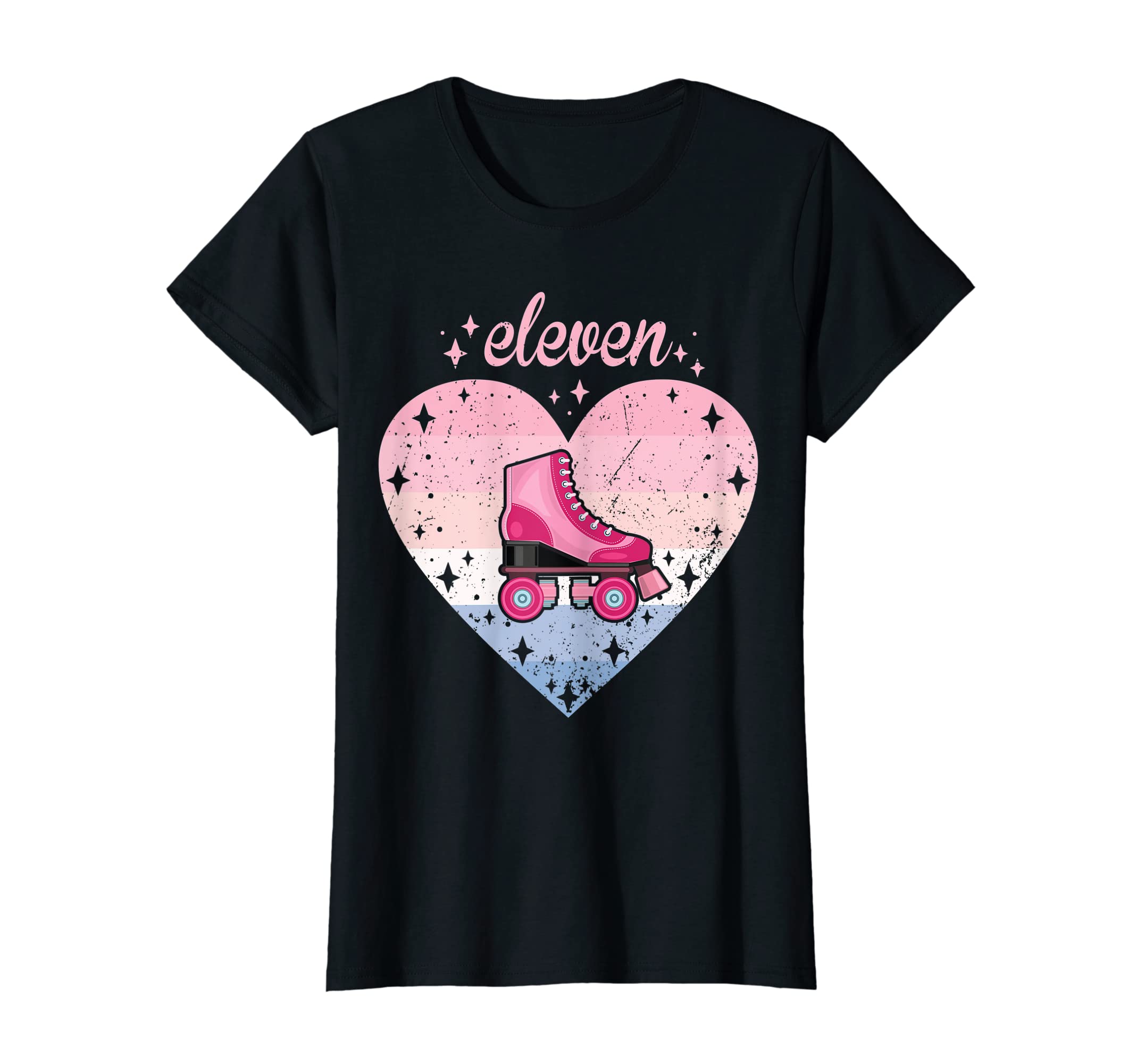 11 Year Old Roller Skating Birthday T-Shirt - Fun Novelty Design Unisex - T-Shirt, Sweatshirt, Hoodie