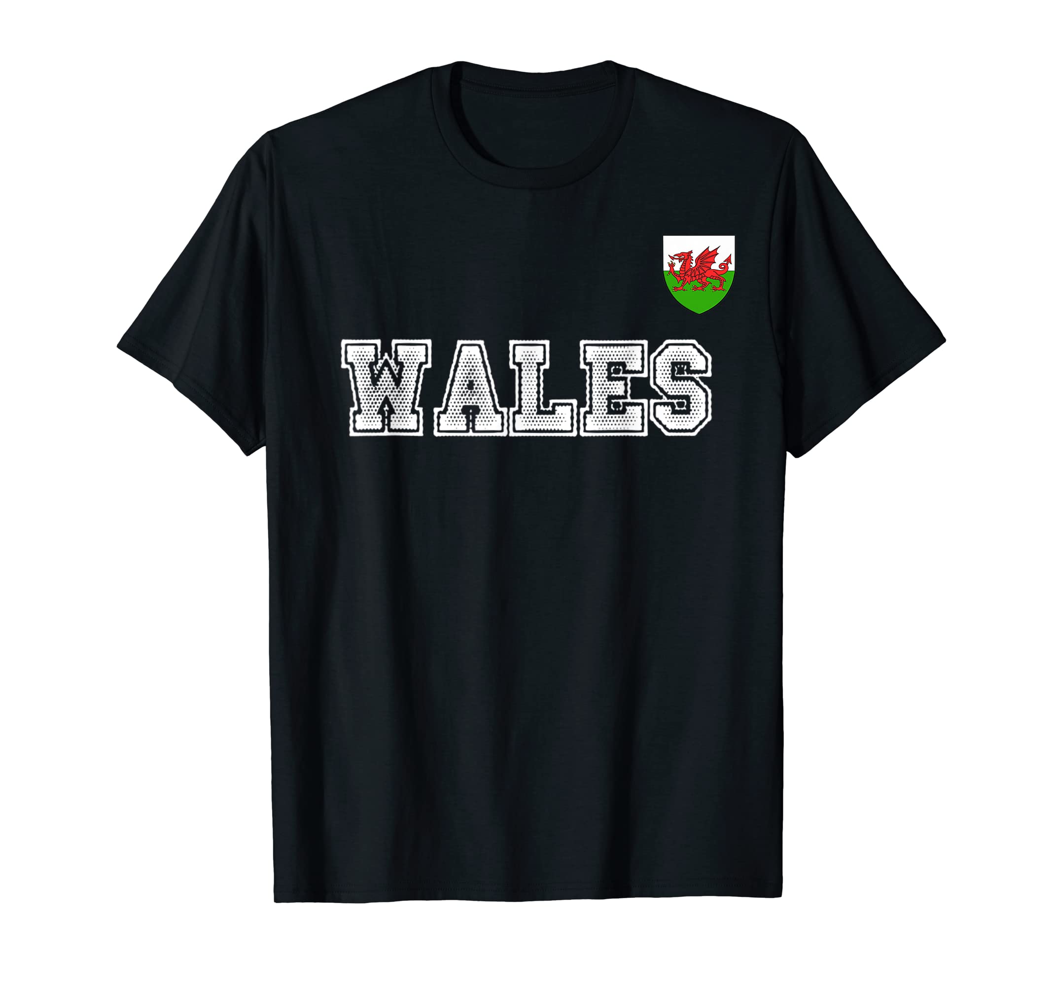 Welsh Wales Football Soccer Jersey Ball T-Shirt - Novelty Apparel Unisex - T-Shirt, Sweatshirt, Hoodie