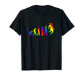 Footballer Evolution Colourful Football T-Shirt - Trendy Graphic Unisex - T-Shirt, Sweatshirt, Hoodie