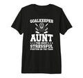 Funny Hockey Goalkeeper Aunt Hockey T-Shirt - Minimalist Print for Adults - T-Shirt, Sweatshirt, Hoodie