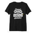 Class 2026 Senior Year Soccer Dad T-Shirt - Fun Novelty Design for Adults - T-Shirt, Sweatshirt, Hoodie