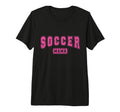 Soccer Mama Gameday Lover Tri Blend T-Shirt - Minimalist Print Unisex - T-Shirt, Sweatshirt, Hoodie
