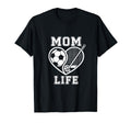 Mom Life Heart Funny Soccer Hockey Mom T-Shirt - Novelty Apparel for Adults - T-Shirt, Sweatshirt, Hoodie