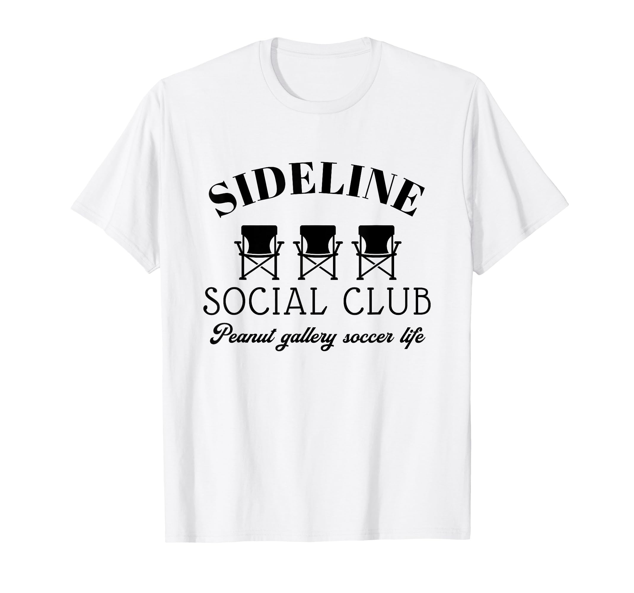 Sideline Social Club Peanut Gallery T-Shirt - Minimalist Print for Adults - T-Shirt, Sweatshirt, Hoodie
