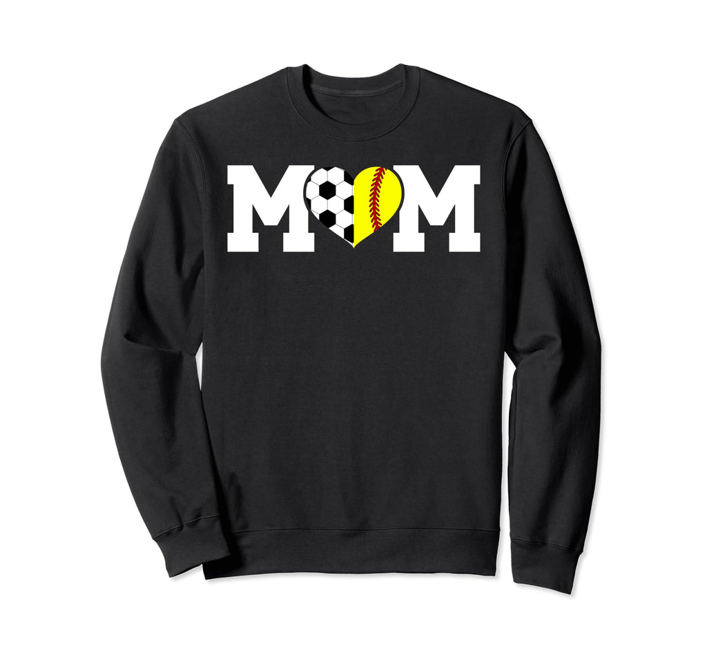 Softball Soccer Mom Soccer Sweatshirt - Fun Novelty Design Men Women - T-Shirt, Sweatshirt, Hoodie