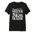 Proud Sister 2026 Senior Soccer T-Shirt - Casual Everyday Wear Men Women - T-Shirt, Sweatshirt, Hoodie