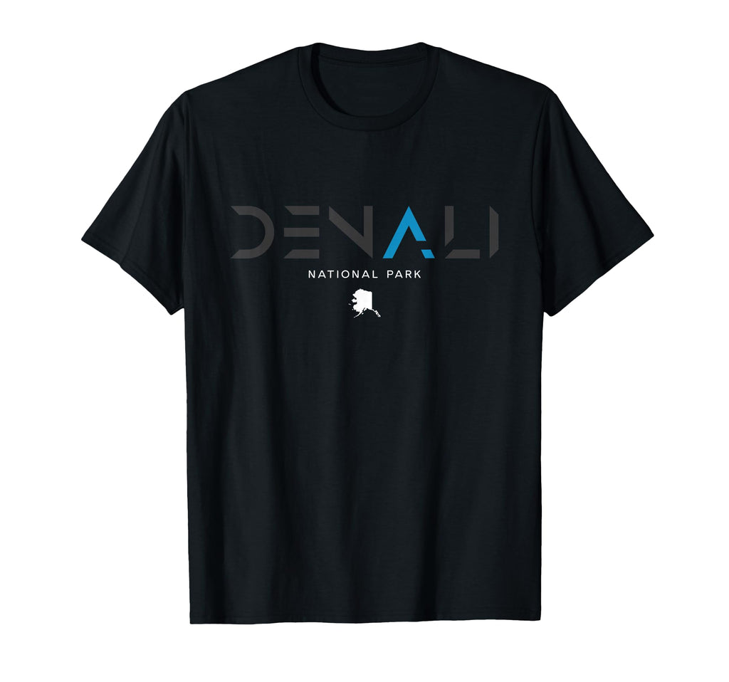 Denali National Park Alaska Tonal T-Shirt - Unique Graphic for Adults - T-Shirt, Sweatshirt, Hoodie