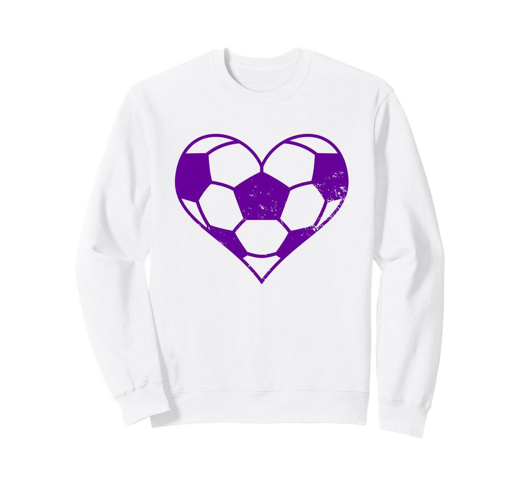 Soccer Heart Funny Soccer Player Sweatshirt - Fun Novelty Design Men Women - T-Shirt, Sweatshirt, Hoodie