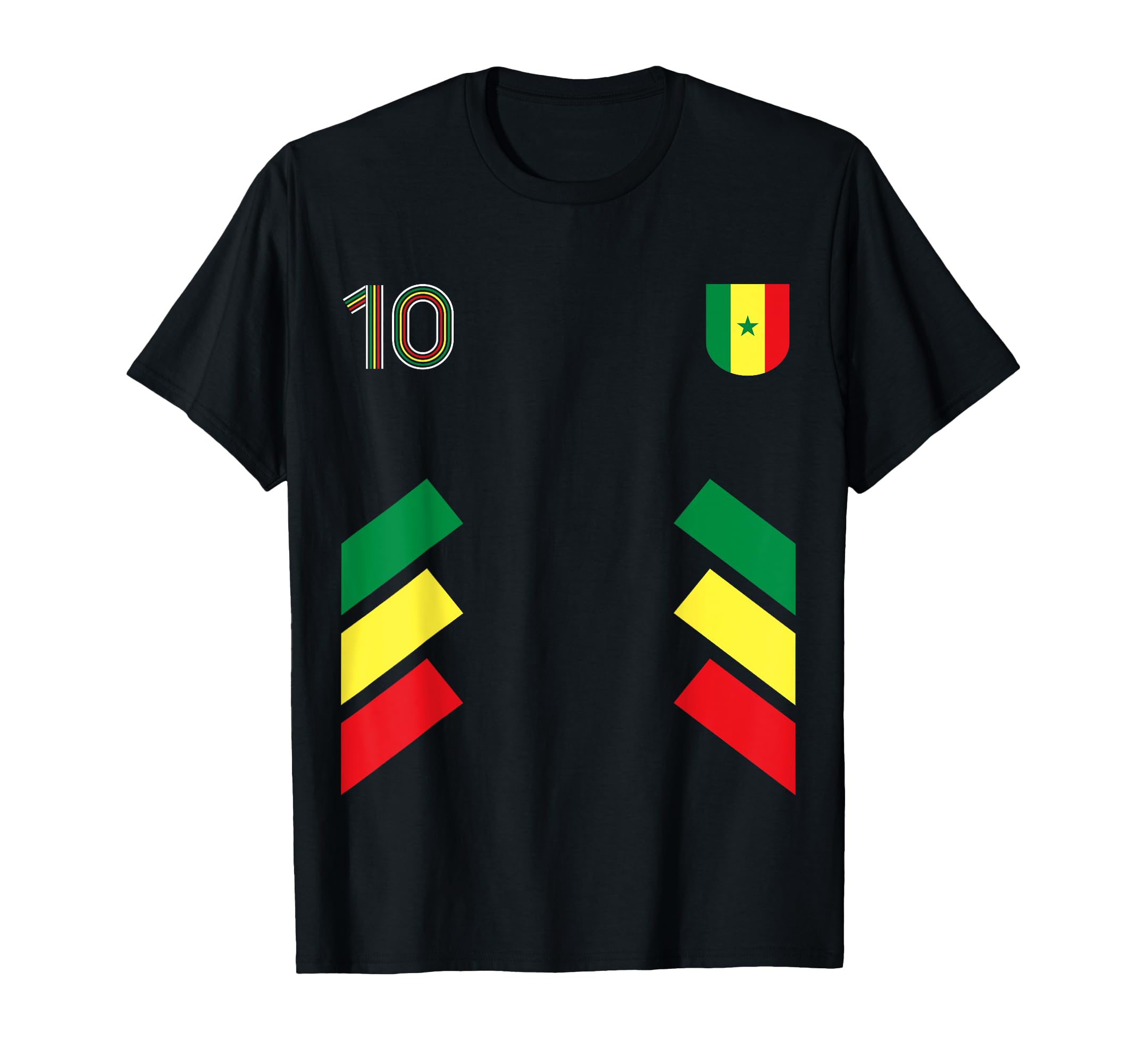 Retro10 Senegal Football Senegal T-Shirt - Streetwear Style Men Women - T-Shirt, Sweatshirt, Hoodie