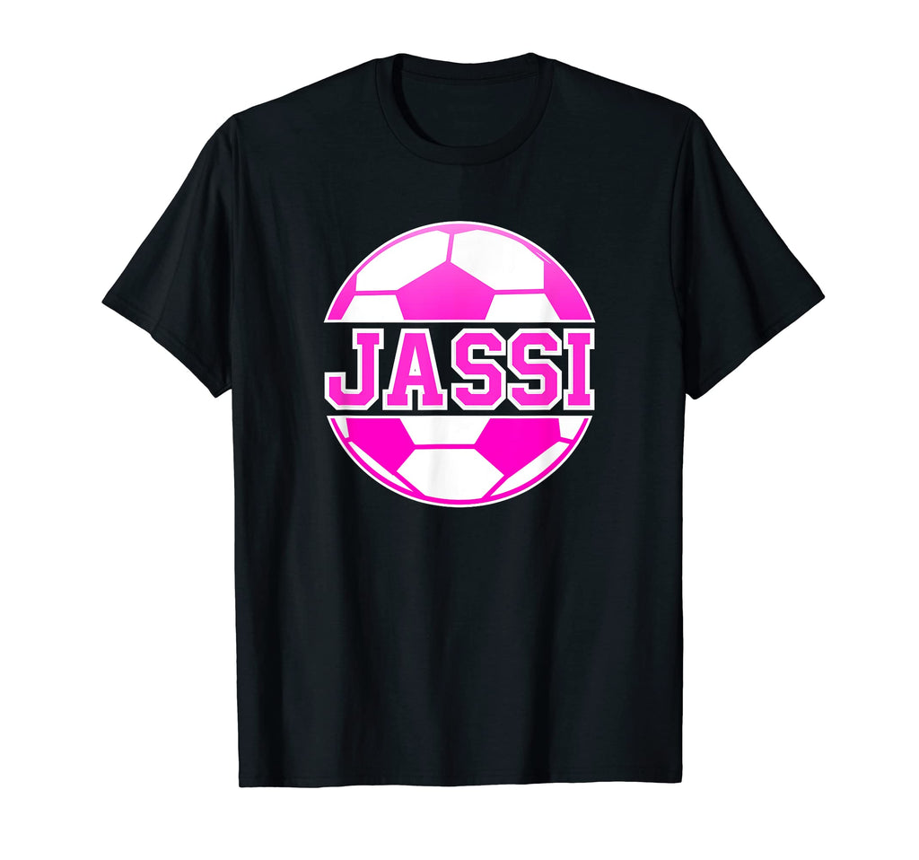 Jassi Name Soccer Play Football T-Shirt - Custom Art Print Men Women - T-Shirt, Sweatshirt, Hoodie
