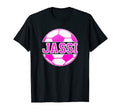 Jassi Name Soccer Play Football T-Shirt - Custom Art Print Men Women - T-Shirt, Sweatshirt, Hoodie