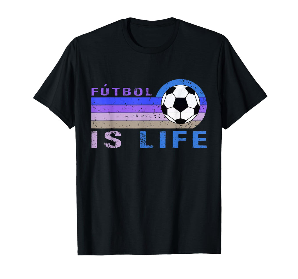 Futbol Is Life Football Lover T-Shirt - Graphic Print Men Women - T-Shirt, Sweatshirt, Hoodie