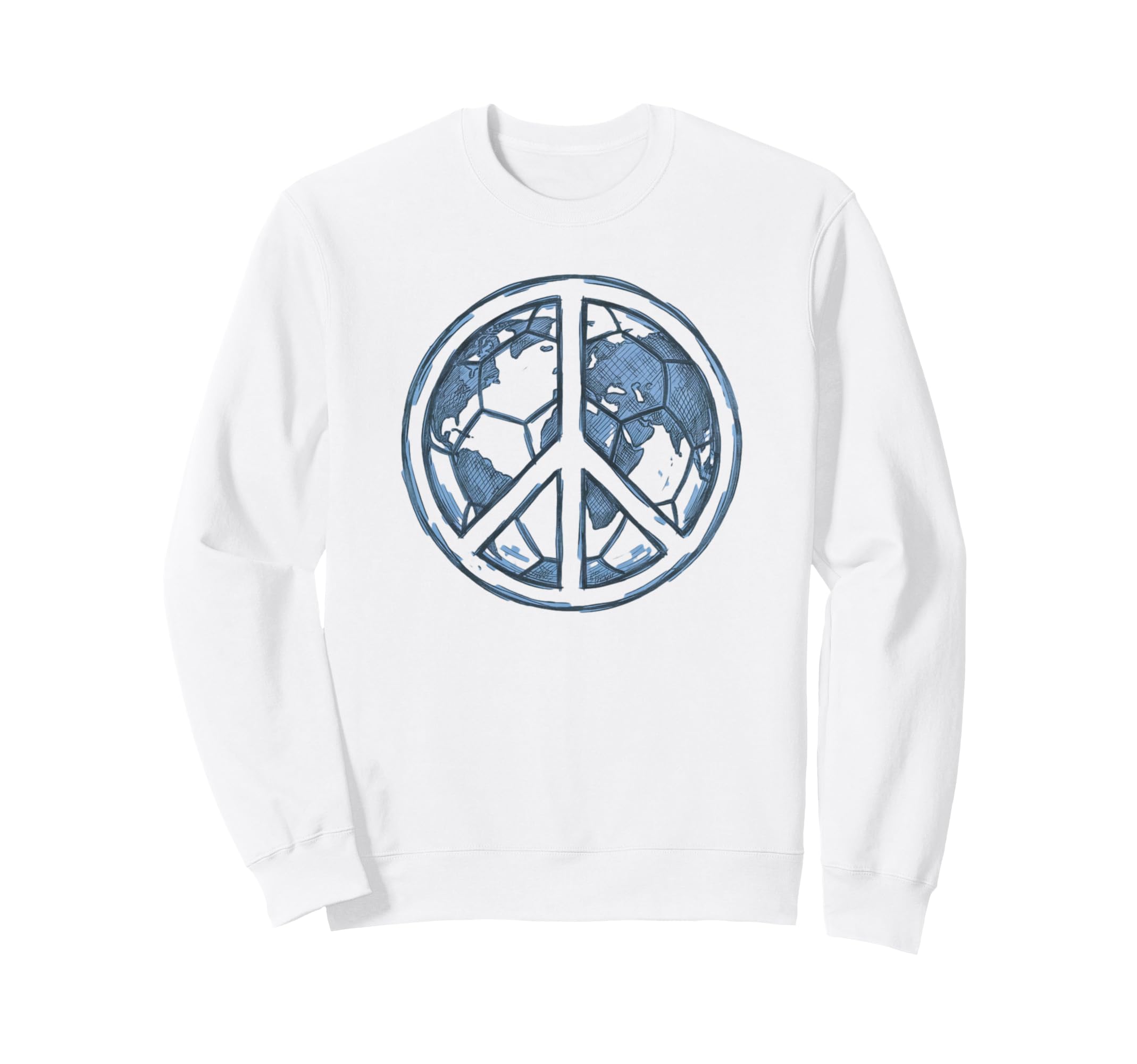 Soccer World Peace Is My Goal Sweatshirt - Aesthetic Graphic for Adults - T-Shirt, Sweatshirt, Hoodie