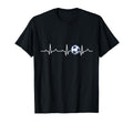 Heartbeat Soccer Lover Gift T-Shirt - Casual Everyday Wear Unisex - T-Shirt, Sweatshirt, Hoodie