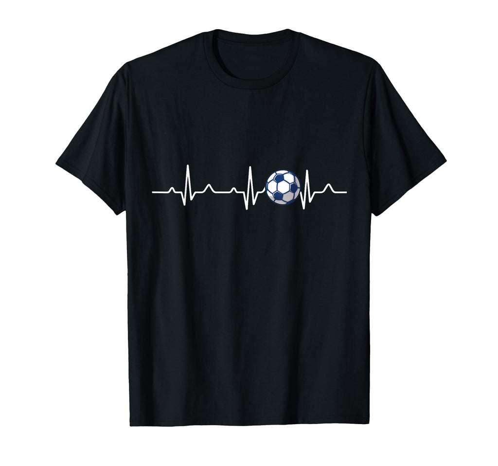 Heartbeat Soccer Lover Gift T-Shirt - Trendy Graphic Unisex - T-Shirt, Sweatshirt, Hoodie