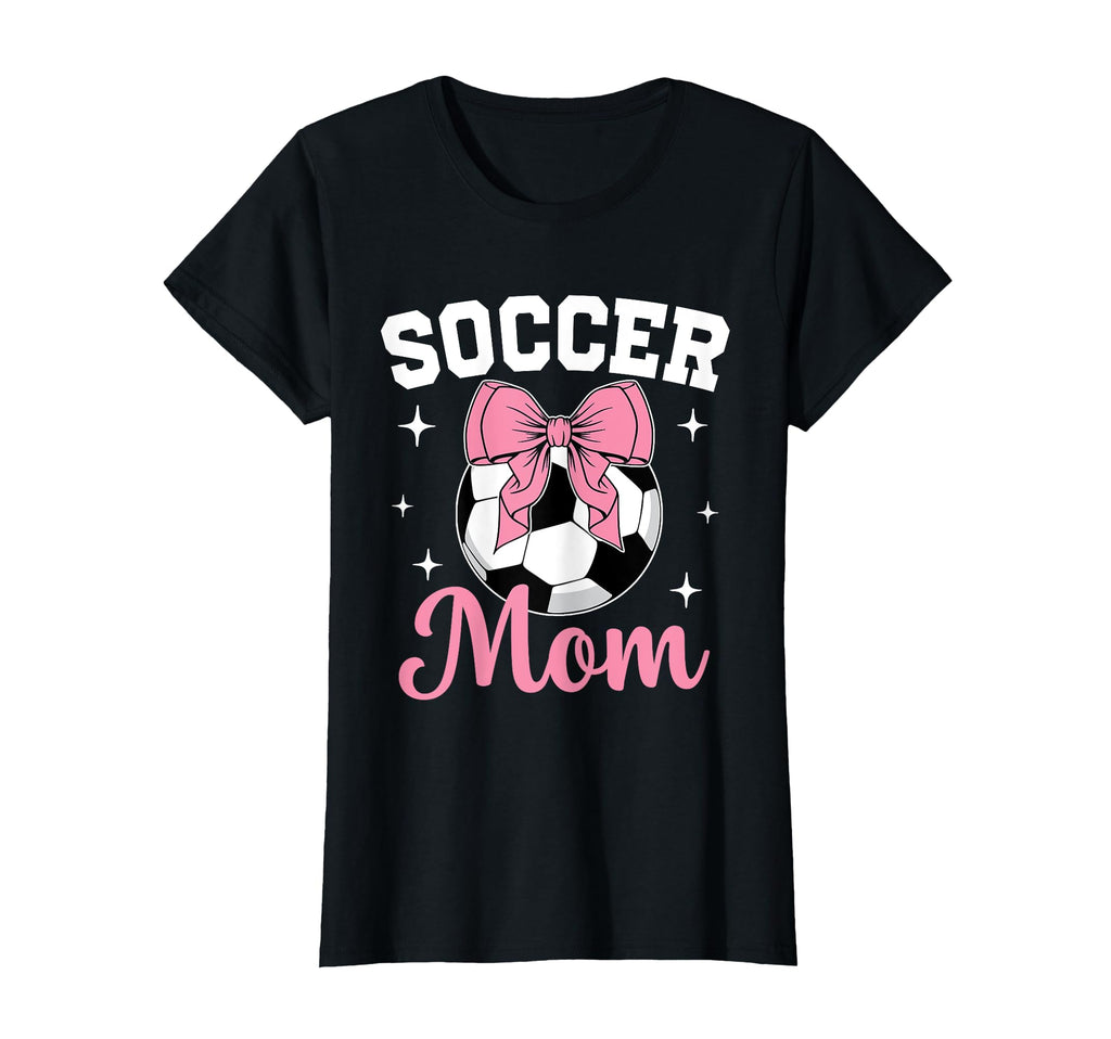 Soccer Mom Coquette Bow Soccer Mom T-Shirt - Aesthetic Graphic Men Women - T-Shirt, Sweatshirt, Hoodie