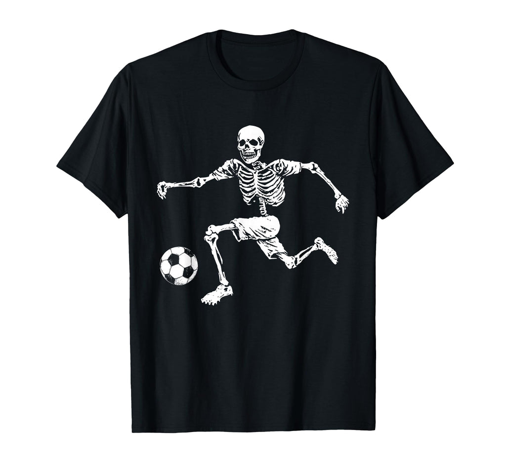Funny Skeleton Soccer Ball T-Shirt - Trendy Graphic for Adults - T-Shirt, Sweatshirt, Hoodie