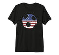 Soccer Ball Usa American Flag T-Shirt - Aesthetic Graphic Men Women - T-Shirt, Sweatshirt, Hoodie