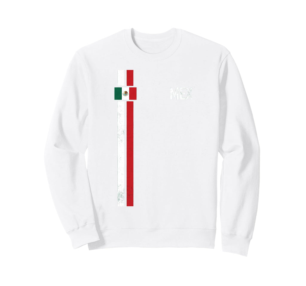 Mexico Flag Mexican Hispanic Pride Sweatshirt - Graphic Print Unisex - T-Shirt, Sweatshirt, Hoodie