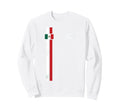 Mexico Flag Mexican Hispanic Pride Sweatshirt - Graphic Print Unisex - T-Shirt, Sweatshirt, Hoodie