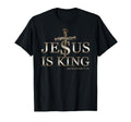 Jesus Is King Christian Faith God Sweatshirt - Graphic Print for Adults - T-Shirt, Sweatshirt, Hoodie