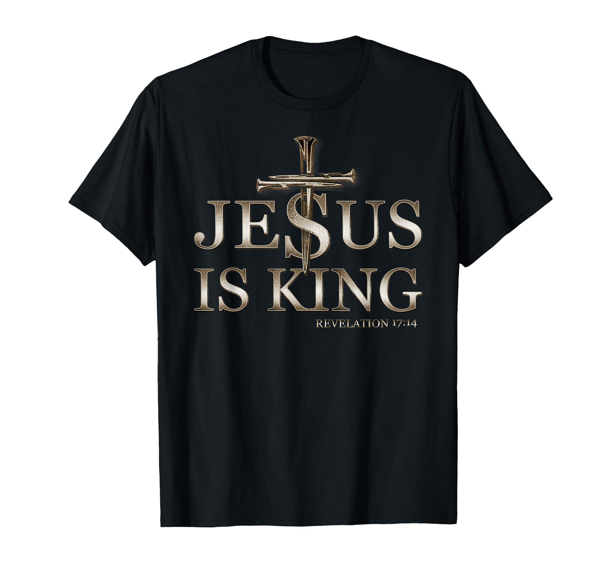 Jesus Is King Christian Faith God Sweatshirt - Graphic Print for Adults - T-Shirt, Sweatshirt, Hoodie