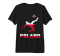 Poland Football Soccer Game Player Fan T-Shirt - Trendy Graphic Men Women - T-Shirt, Sweatshirt, Hoodie