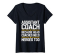 Funny Assistant Coach Soccer T-Shirt - Casual Everyday Wear Men Women - T-Shirt, Sweatshirt, Hoodie