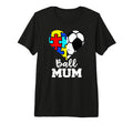 Autism Soccer Mum Funny Autism T-Shirt - Custom Art Print for Adults - T-Shirt, Sweatshirt, Hoodie