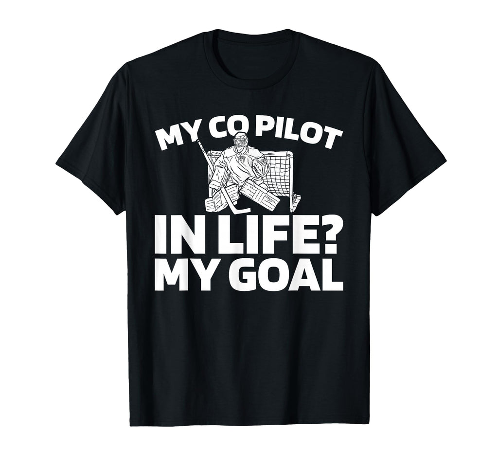 Hockey Goalkeeper Ice Hockey Goalie T-Shirt - Graphic Print Unisex - T-Shirt, Sweatshirt, Hoodie