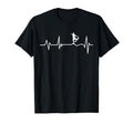 Footballer Heartbeat Football Player Ecg T-Shirt - Streetwear Style Unisex - T-Shirt, Sweatshirt, Hoodie