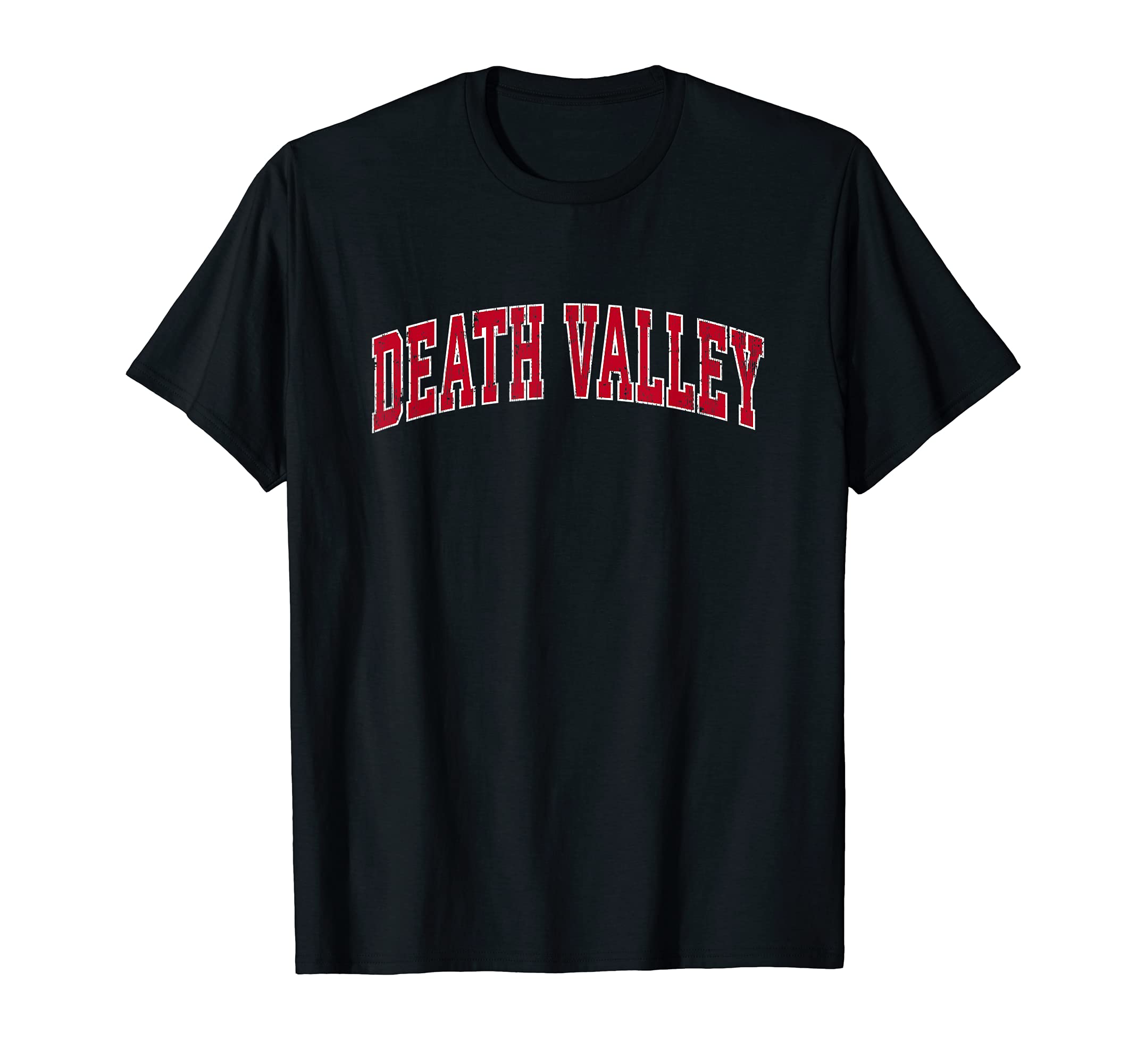 Death Valley National Park Sports Red T-Shirt - Graphic Print for Adults - T-Shirt, Sweatshirt, Hoodie