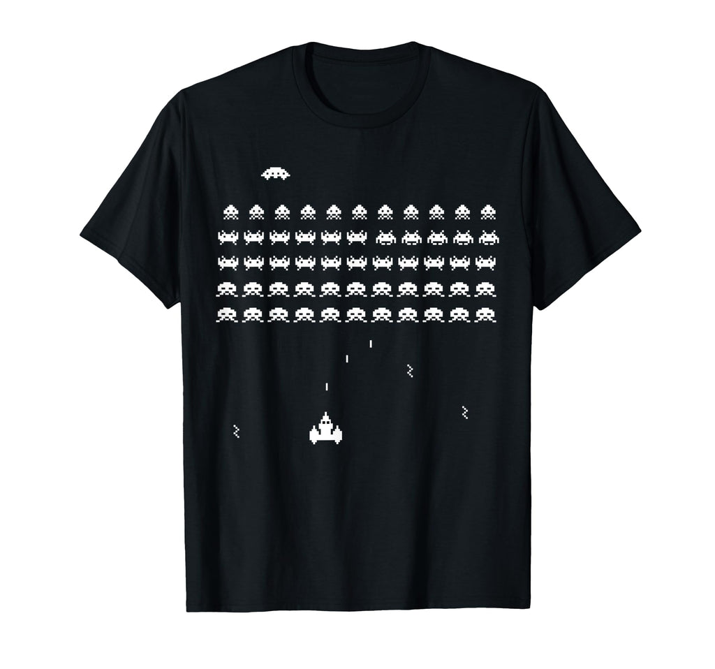 Video Game Space Shooter Arcade T-Shirt - Trendy Graphic for Adults - T-Shirt, Sweatshirt, Hoodie