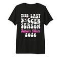 Last Soccer Season Soccer Senior Mom T-Shirt - Minimalist Print Men Women - T-Shirt, Sweatshirt, Hoodie