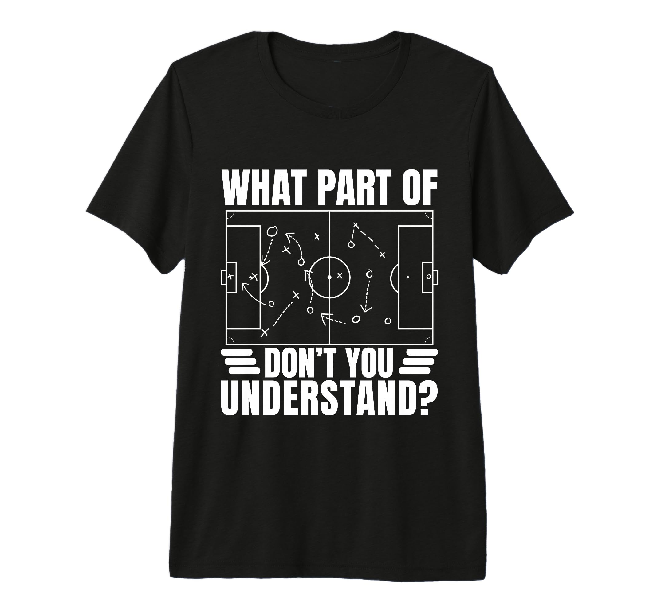 Funny Soccer Coach Gift What Part T-Shirt - Custom Art Print for Adults - T-Shirt, Sweatshirt, Hoodie