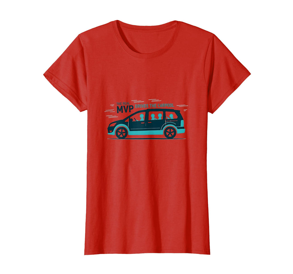 Soccer Mom Real Mvp Drives Sweatshirt - Fun Novelty Design Men Women - T-Shirt, Sweatshirt, Hoodie