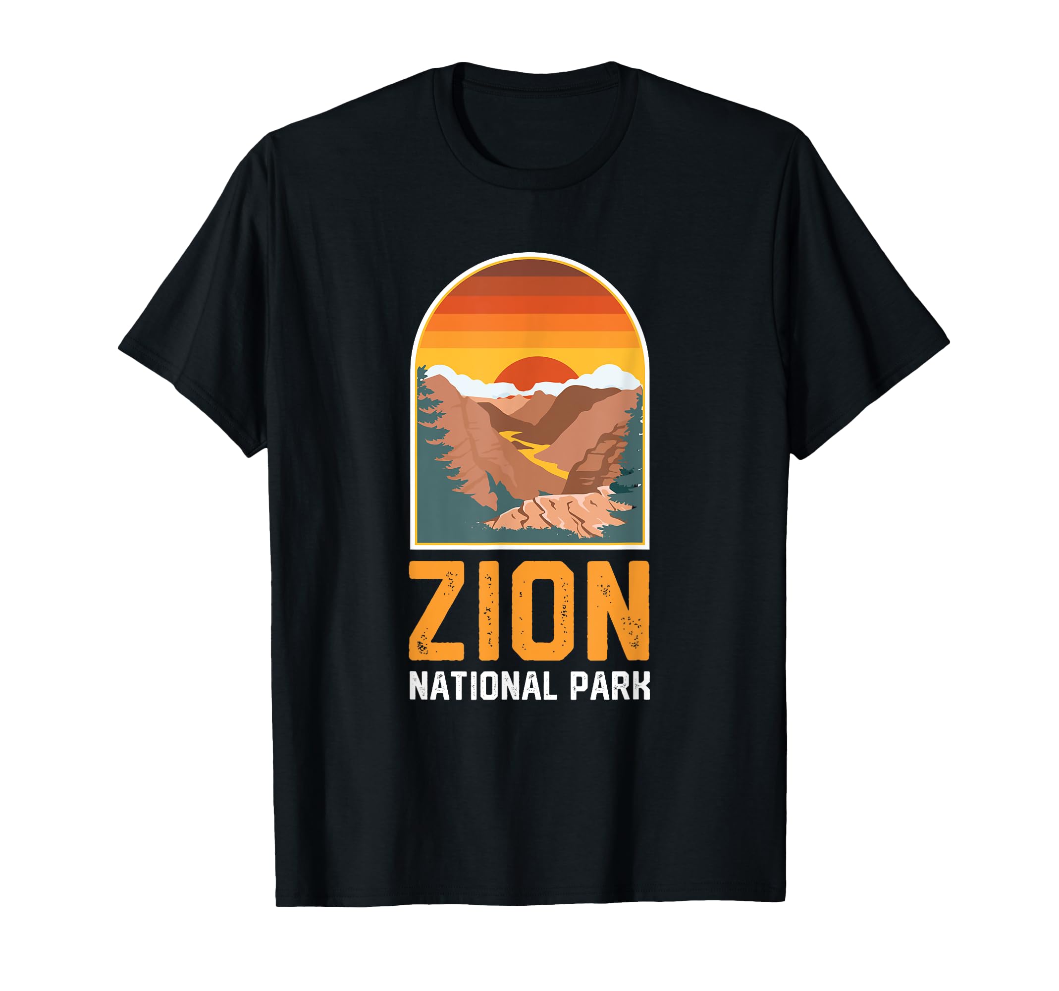 Zion National Park Sunset T-Shirt - Streetwear Style Unisex - T-Shirt, Sweatshirt, Hoodie