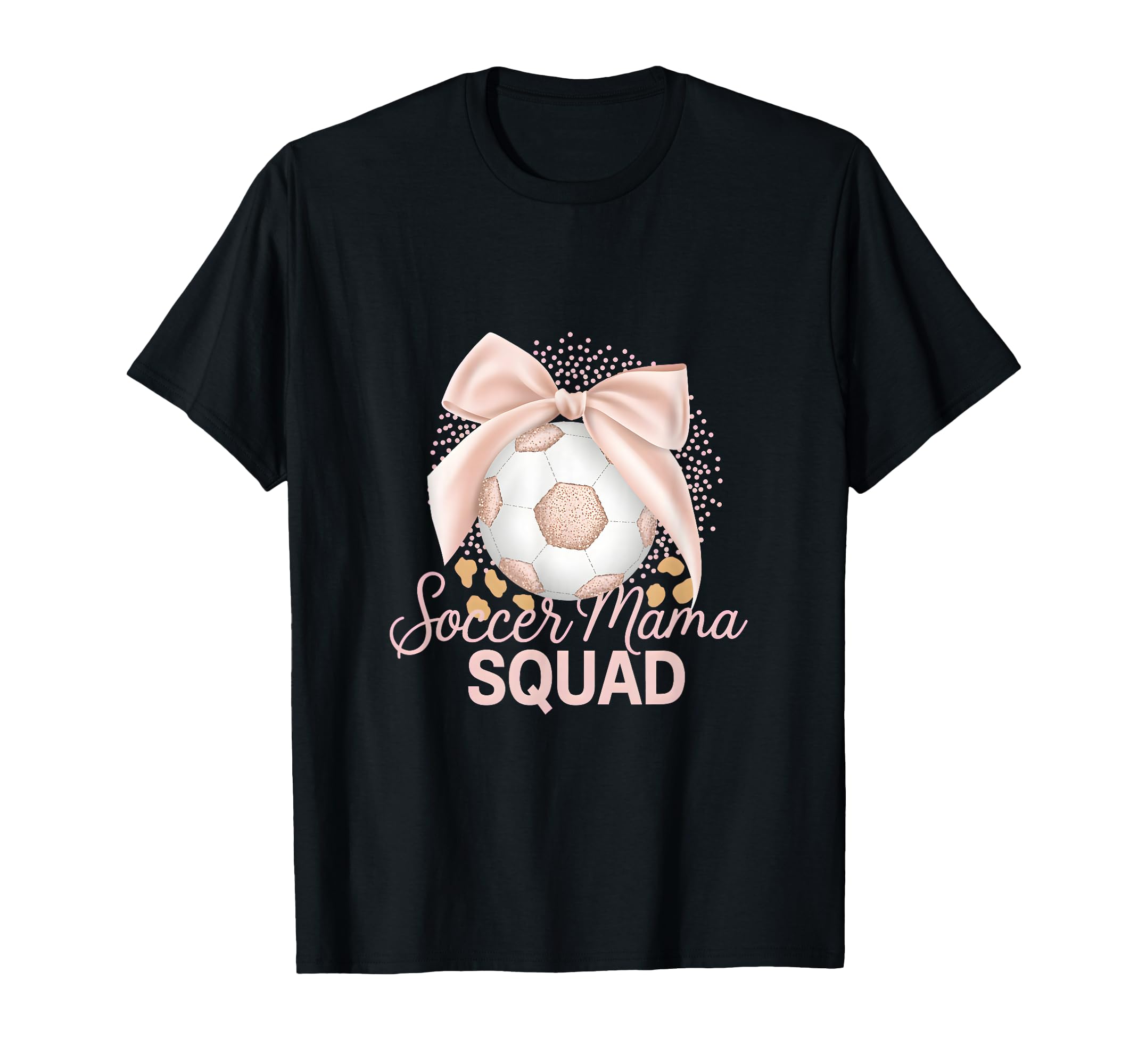 Soccer Mama Squad Coquette Sideline Soccer T-Shirt - Trendy Graphic Unisex - T-Shirt, Sweatshirt, Hoodie